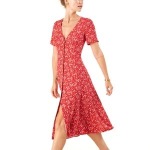 Reformation Locklin Dress in Merci Size 4